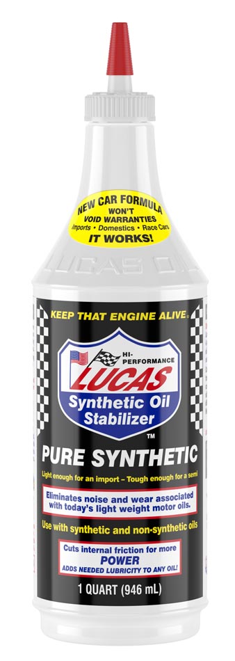 Lucas Oil Synthetic Oil Stabilizer 32 oz – Engine Protection Additive