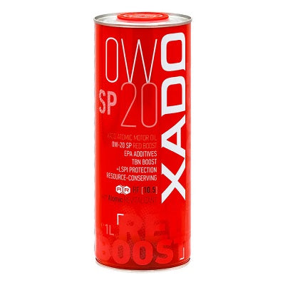 XADO Atomic Oil 0W-20 SP – Full Synthetic Motor Oil with REVITALIZANT® | API SP, ILSAC GF-6A