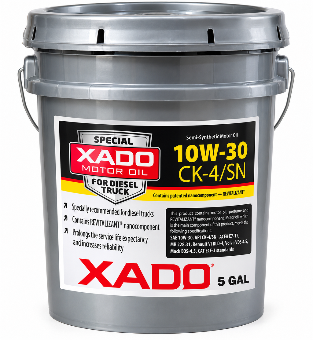 XADO Atomic Oil 10W-30 CK-4 Diesel Engine Oil