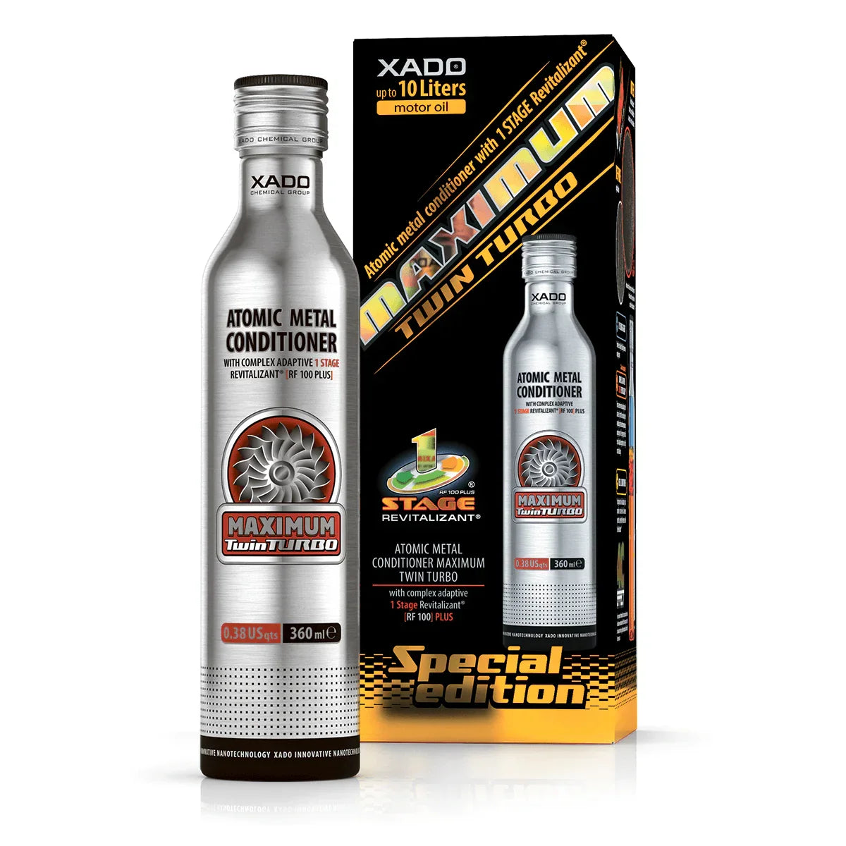 XADO Maximum Twin Turbo Engine Conditioner with 1-Stage Revitalizant®