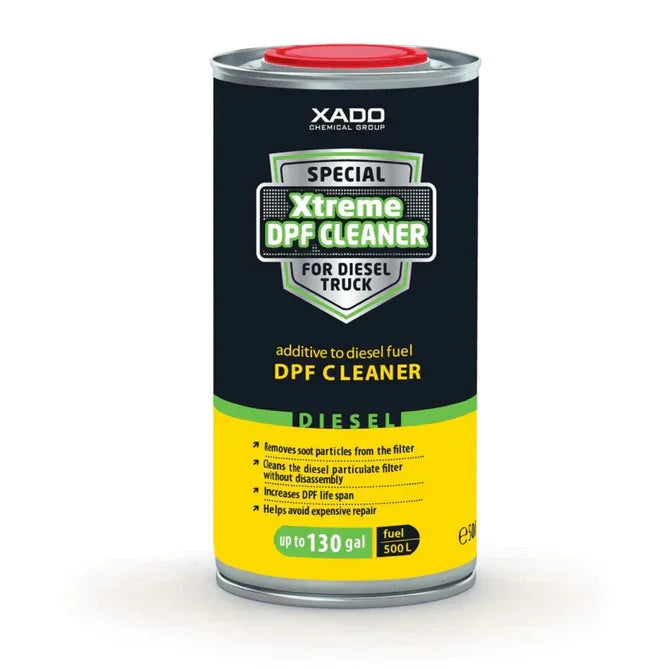 XADO DPF Cleaner & Regenerator 500ml – Diesel Particulate Filter Treatment for Commercial Trucks