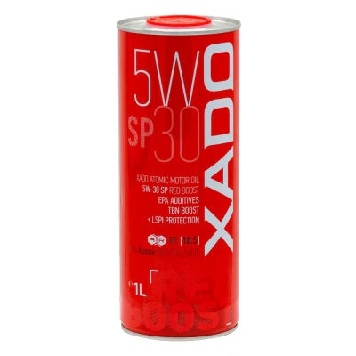 XADO Atomic Oil 5W-30 SP RED BOOST 1L – Full Synthetic Motor Oil | API SP, ILSAC GF-6A