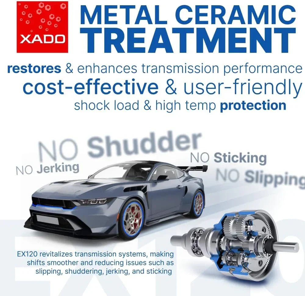 XADO EX120 Automatic Transmission Revitalizant 8ml – ATF Repair & Wear Protection for All Auto Transmissions