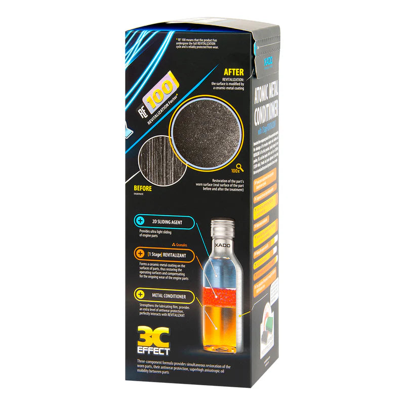 XADO Atomic Metal Conditioner for New Cars – 1 Stage Revitalizant