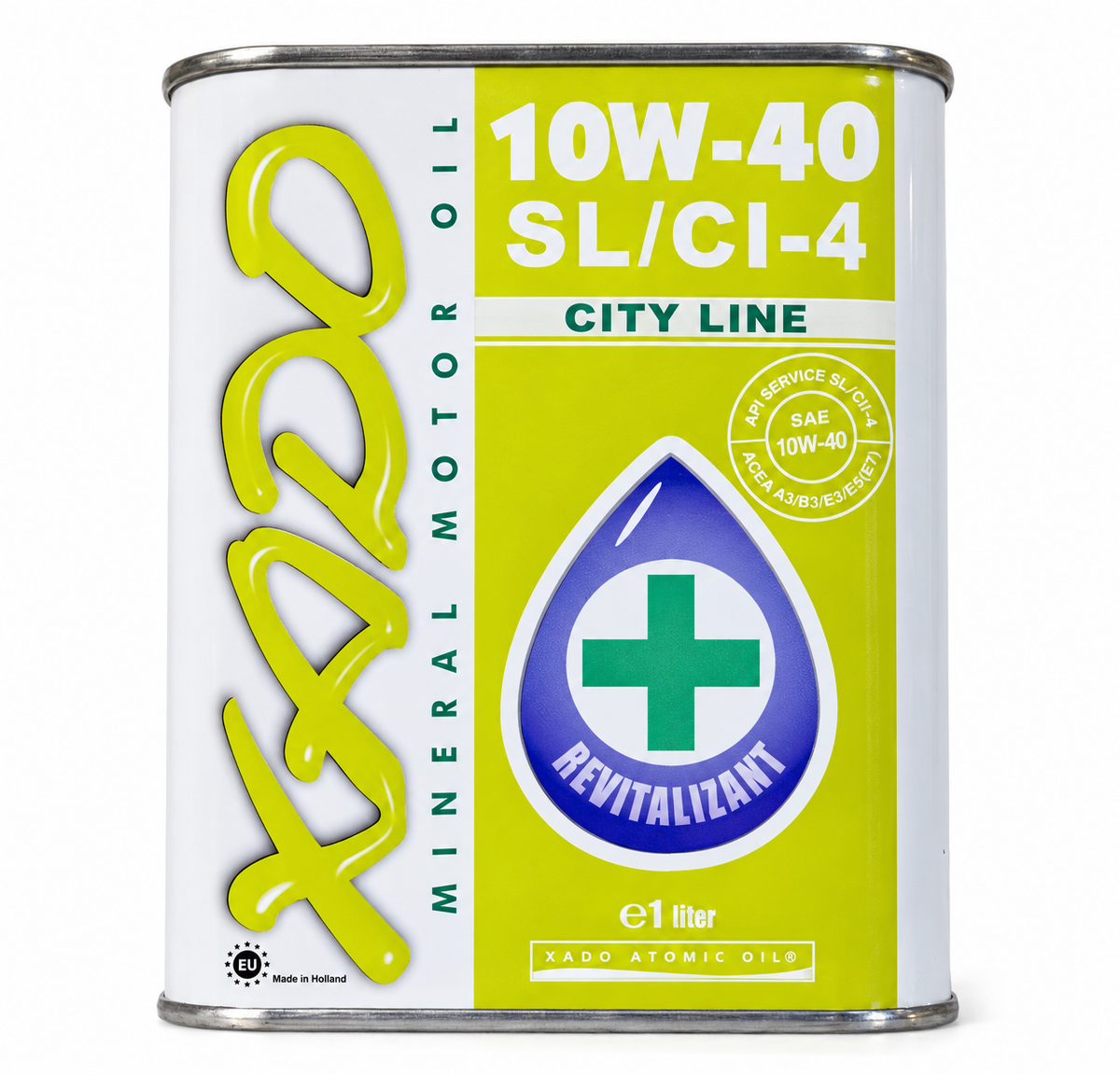XADO Atomic Oil 10W-40 SL/CI-4 Mineral Motor Oil Revitalizant 1L
