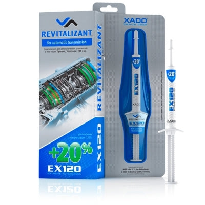 XADO EX120 Automatic Transmission Revitalizant 8ml – ATF Repair & Wear Protection for All Auto Transmissions