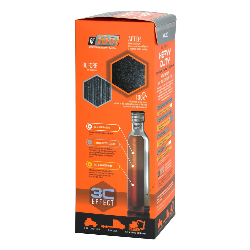 XADO 1-Stage Maximum Heavy Duty Engine Conditioner | Revitalizant® | 10–25 Qt